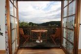 Blick aus Wohnraum  mit Balkon Blick aus Wohnraum  mit Balkon