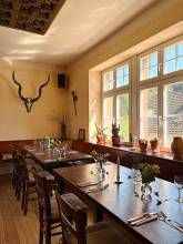 Restaurant mit Blick auf die Landschaft