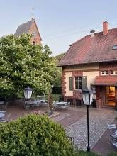 Biergarten im Hinterhof