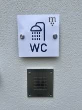 Toilette/Dusche - Wohnmobilstellplatz