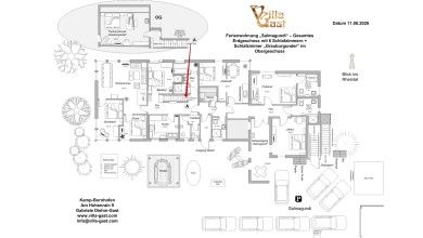 Villa Gast Salmagundi – Gruppenferienhaus am Mittelrhein für 14 Erwachsene + 2 Kinder
