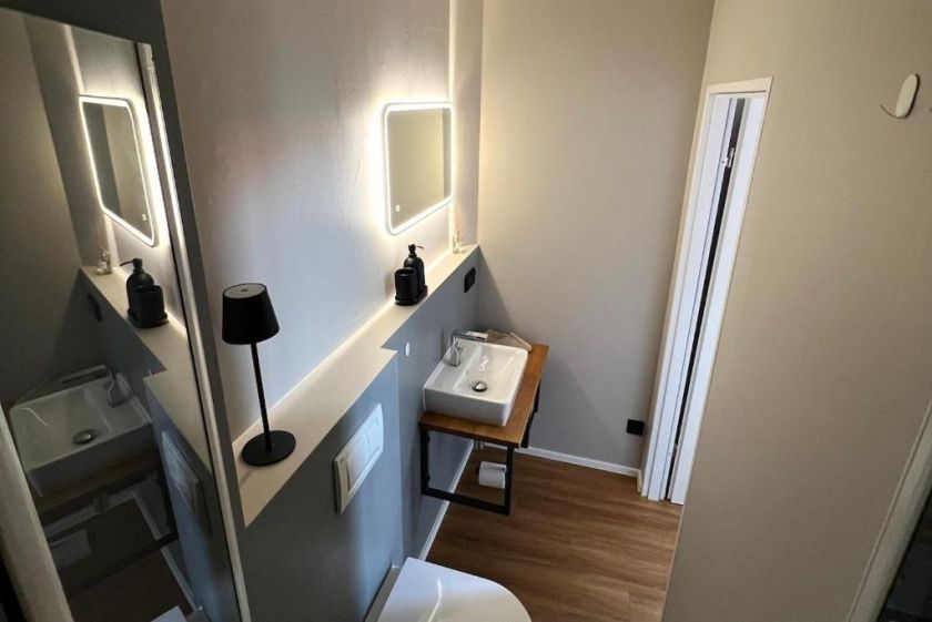 Modernes Tiny House Vita am Weingut