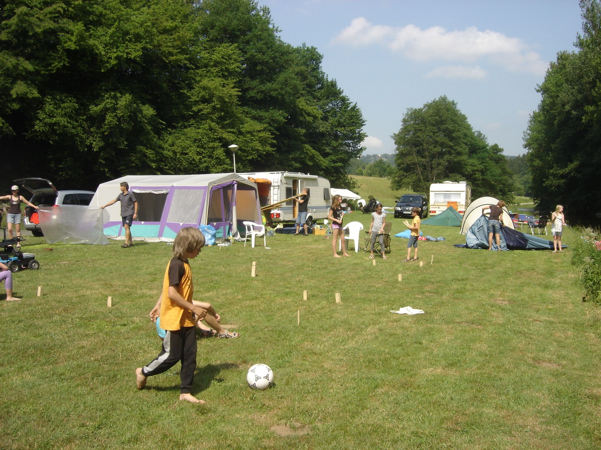 Campingplatz Nistertal im Westerwald