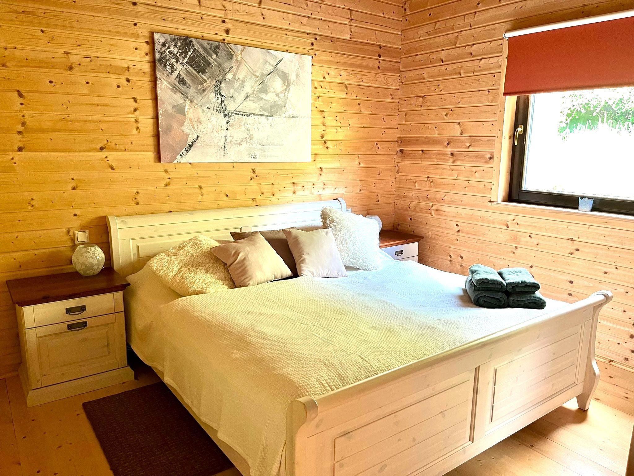 5 Sterne Ferienhaus Tommy am idyllischen Waldsee Rieden