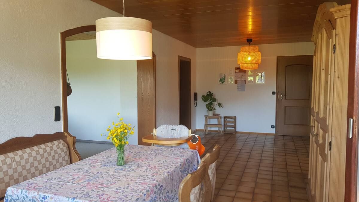 Große Wohnung mit Balkon Sulzbergblick