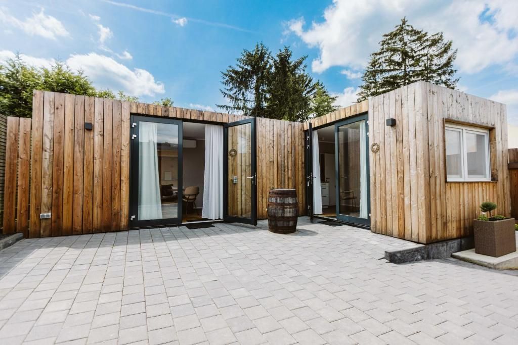 Modernes Tiny House Vita am Weingut