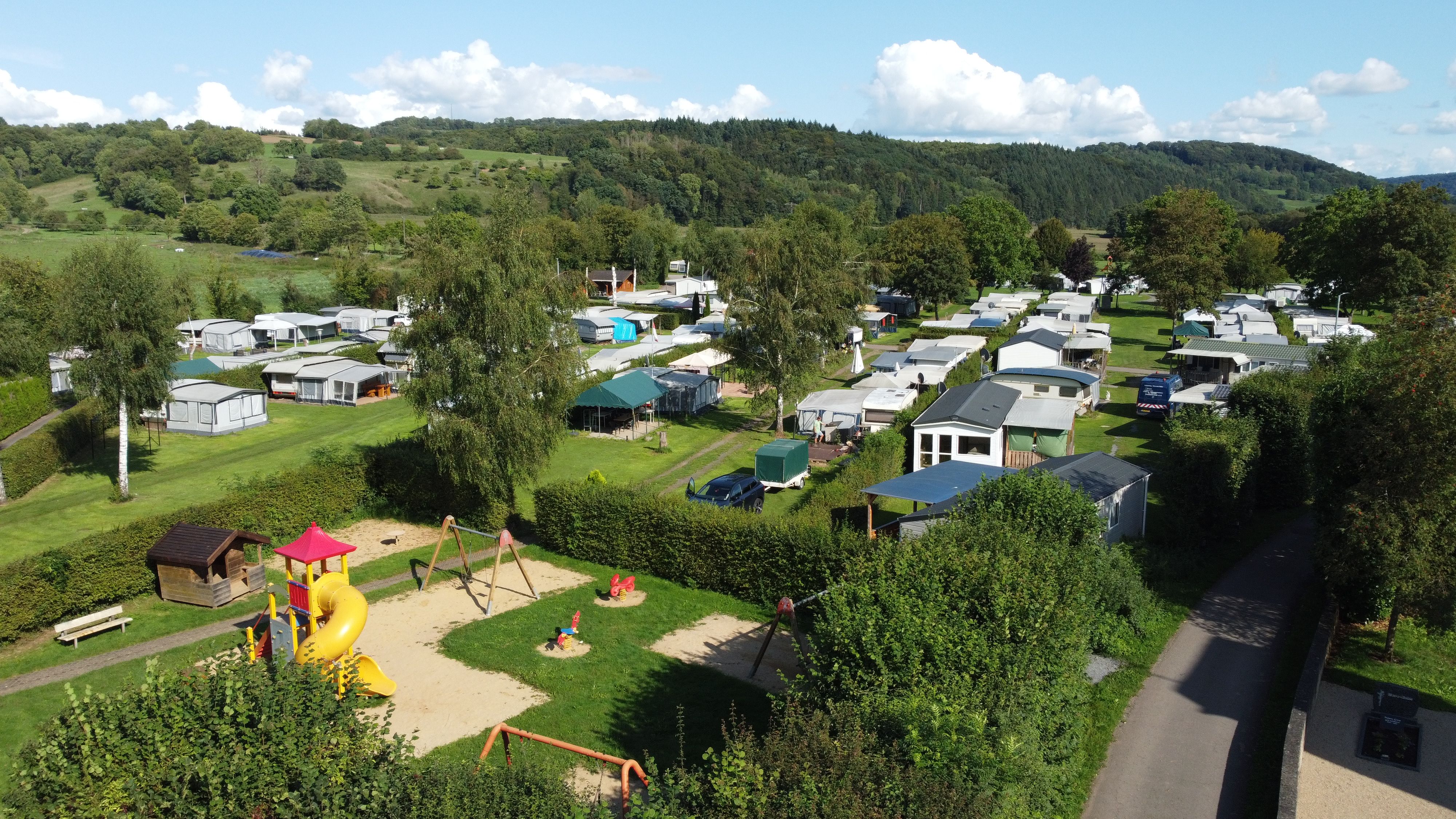 Camping Ourtalidyll bei Vianden (Luxemburg)