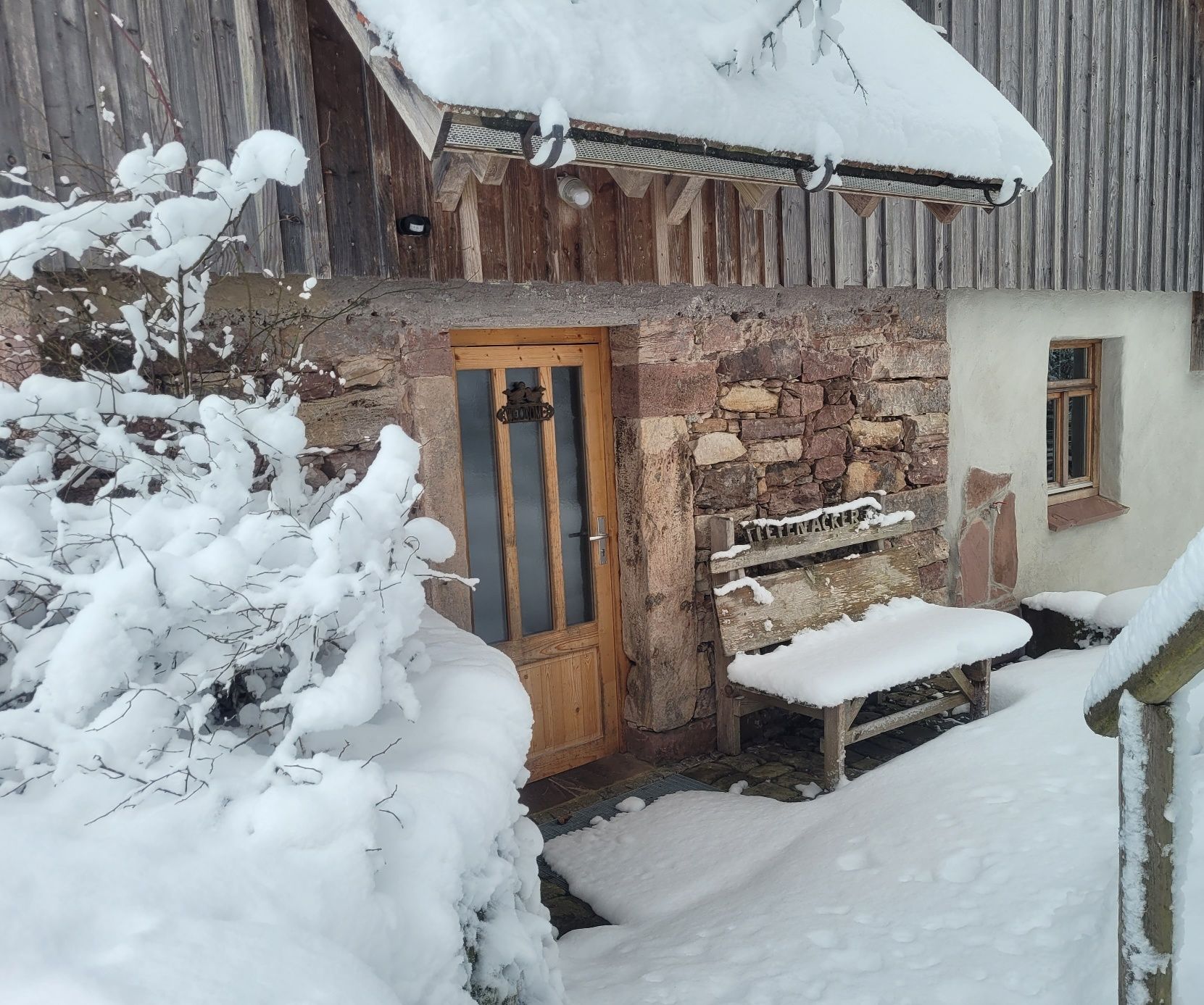 Winter am Backhäusle