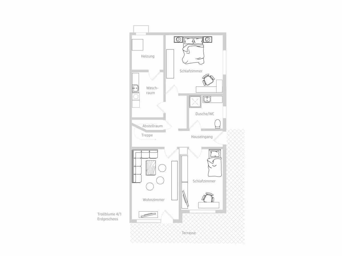 Ferienhaus Trollblume