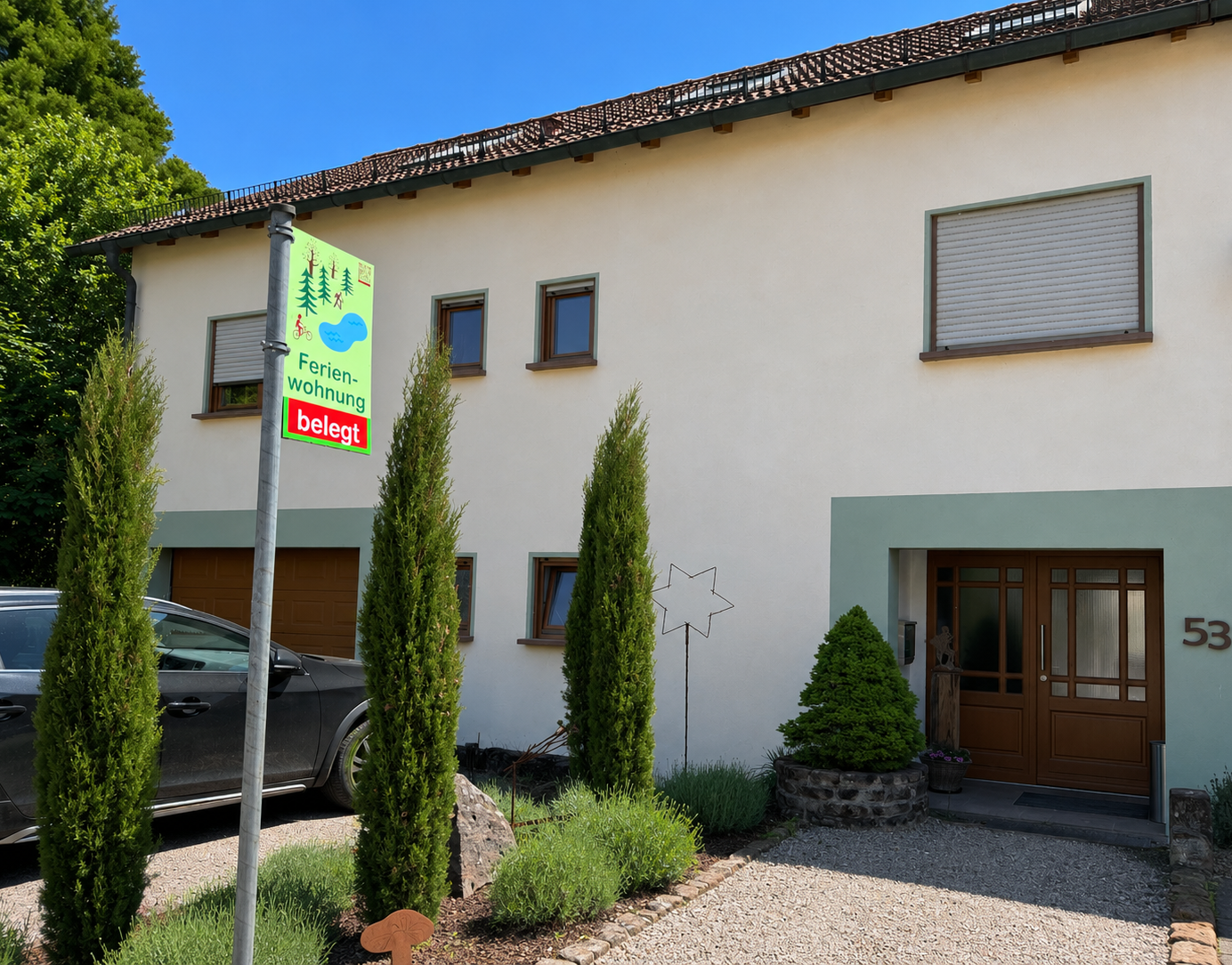 Ferienwohnung HAUS an den TALAUEN, für 2 bis 10 Pers.