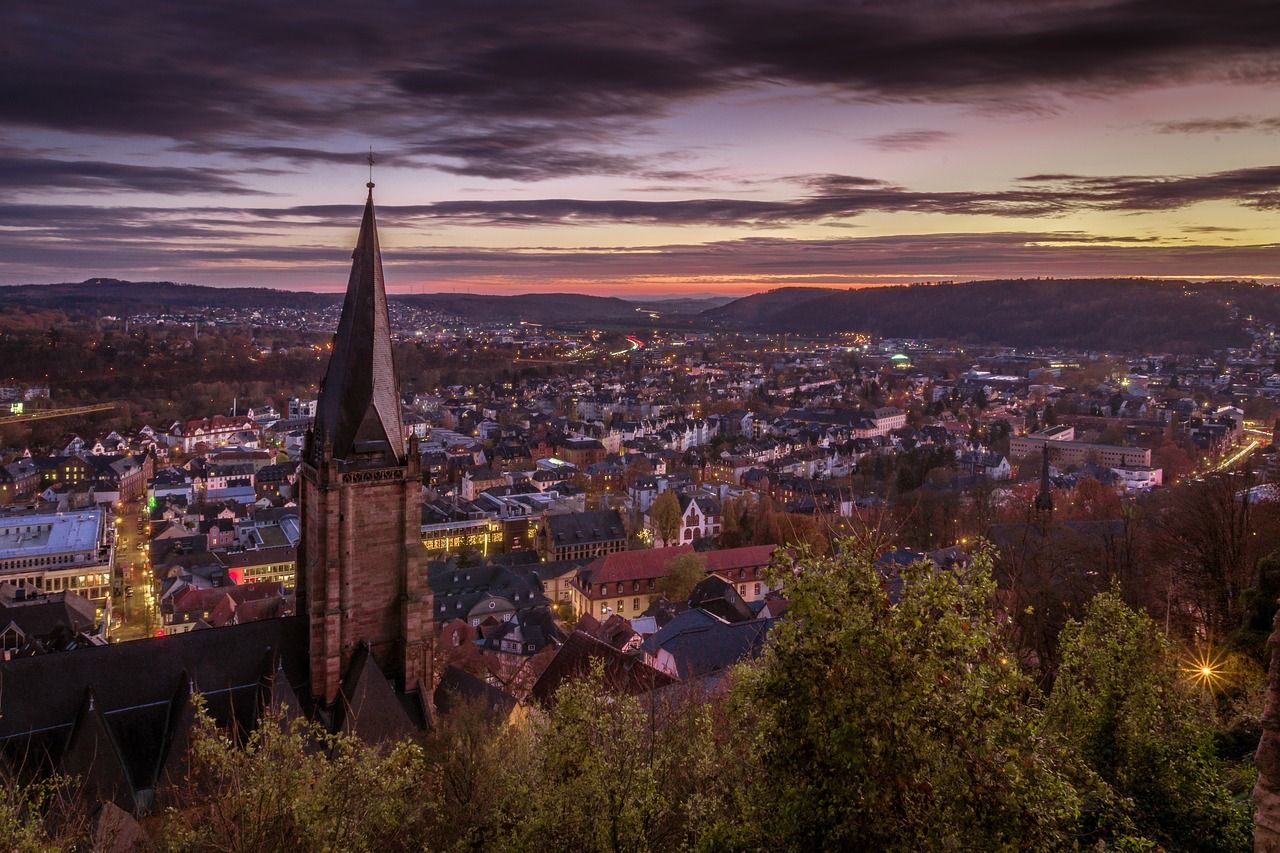 Hotels, Campingplätze und Ferienwohnungen in Marburg